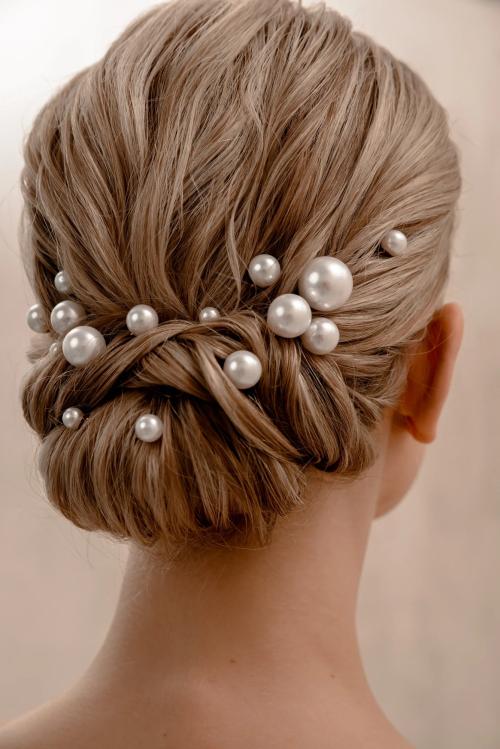 Épingles à cheveux en perles