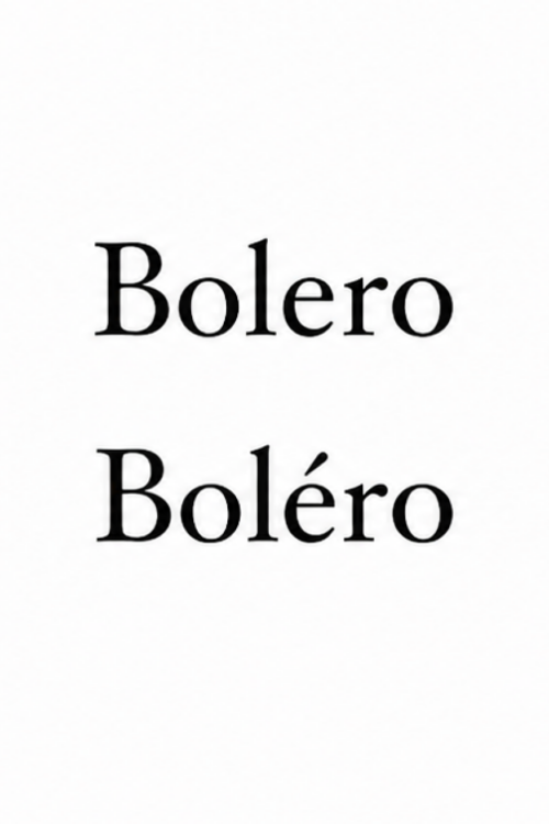 Boléros