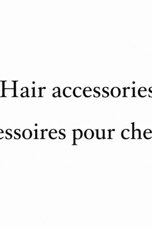 Accessoires Pour Cheveux